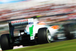 Force India tuż za czołową dziesiątką