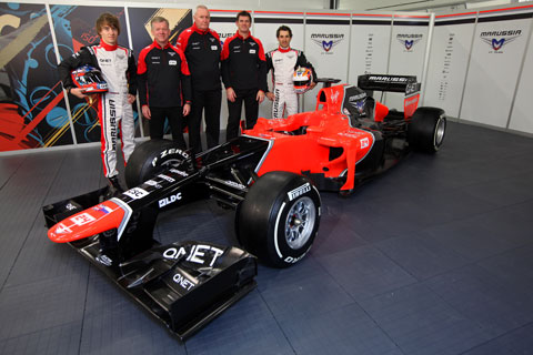 Marussia zaprezentowała MR01
