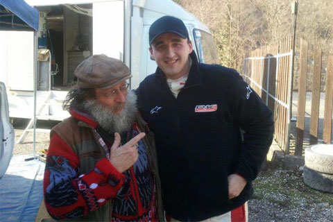 Kubica testował Fabię WRC?
