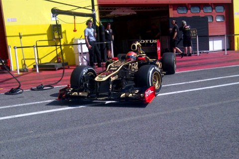 Grosjean najszybszy na suchym Mugello