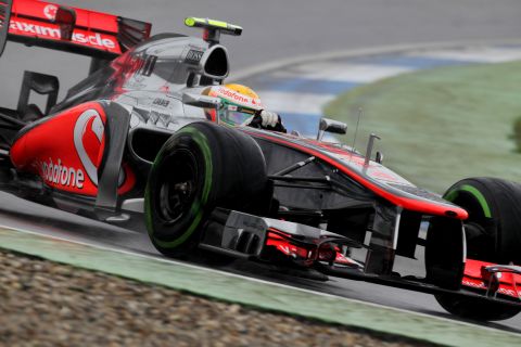Hamilton utrzymał prowadzenie po treningach
