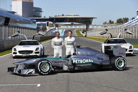 Mercedes odkrył W04