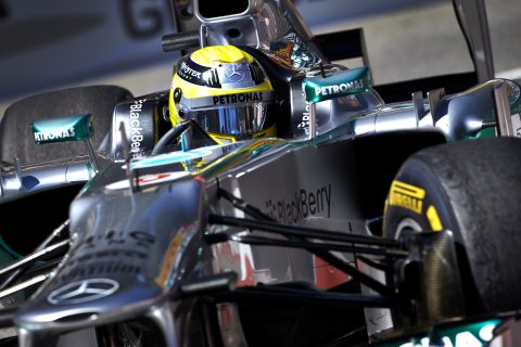 Rosberg zdobywa trzecie z rzędu pole position