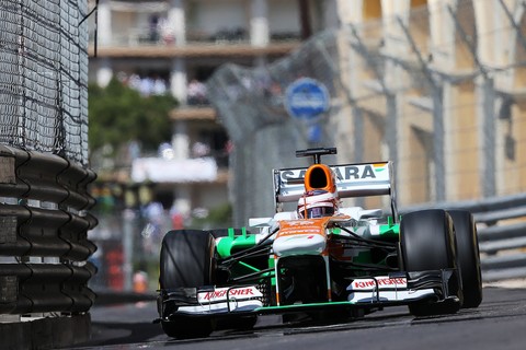 Gorzko-słodkie kwalifikacje Force India