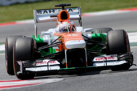 Słabszy weekend Force India
