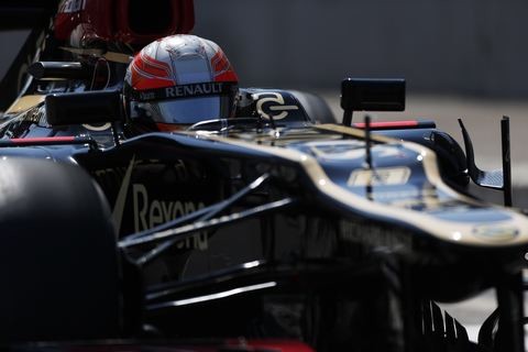 Kimi Raikkonen miał problemy z oponami