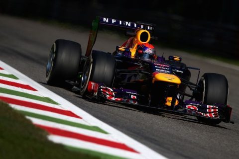 Vettel triumfuje na Monzy