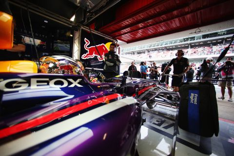 Webber walczył mając na uwadze karę