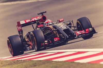 Grosjean z przygodami, ale w punktach