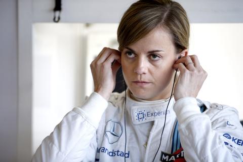 Susie Wolff w końcu pojeździła