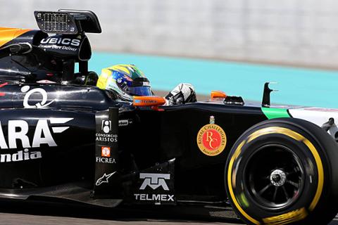 Force India testuje "skrzydło informacyjne" dla F1