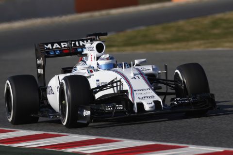 Wolff i Bottas przetestują bolid Williamsa