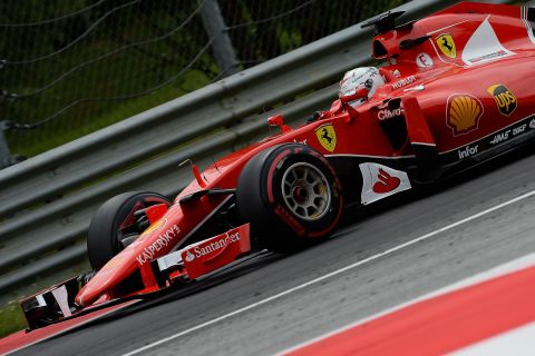 Vettel najszybszy przed pojawieniem się deszczu