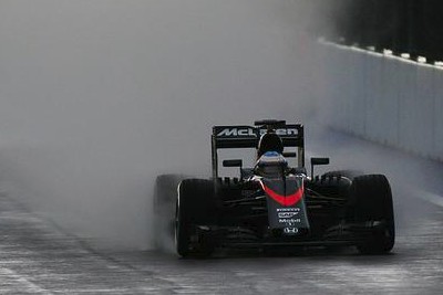McLaren testował jednostkę
