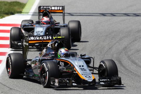 Bolid Force India również zaliczył testy zderzeniowe