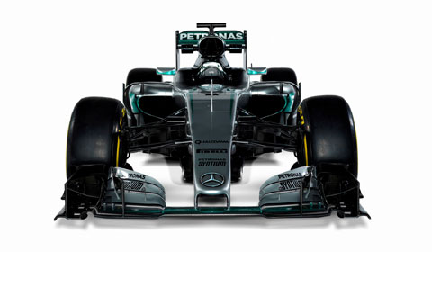 Mercedes pokazał zdjęcia bolidu W07