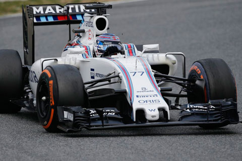 Bottas najszybszy drugiego dnia testów