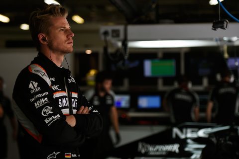 Hulkenberg ukarany przesunięciem na polach startowych