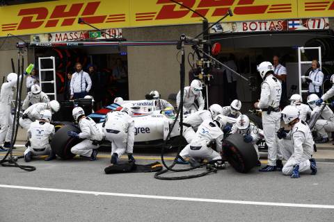Williams wyrównał rekord szybkości zmiany kół