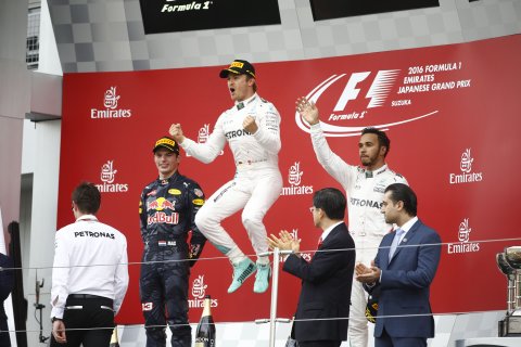 Rosberg po raz pierwszy wygrywa na Suzuce