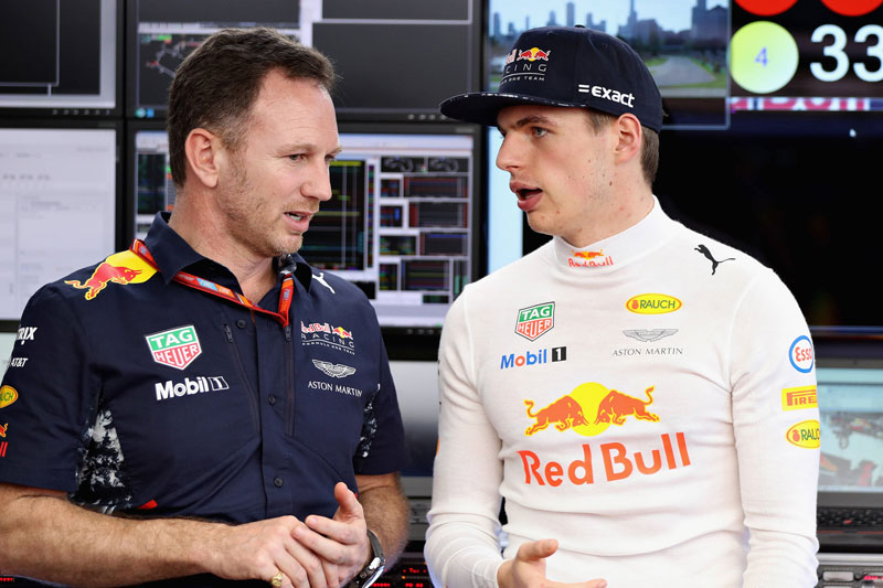 Horner: Verstappen ma szósty zmysł do jazdy po mokrym torze