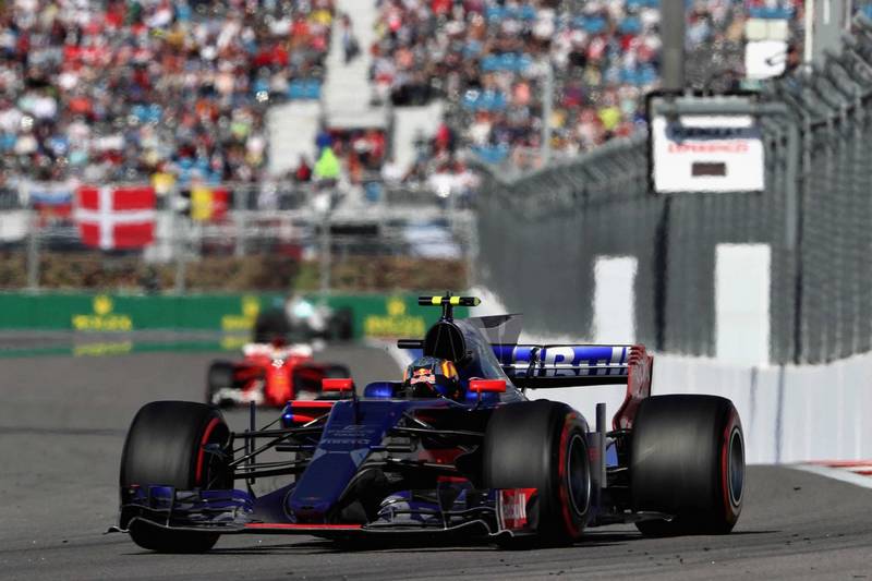 Toro Rosso z jednym punktem w Soczi
