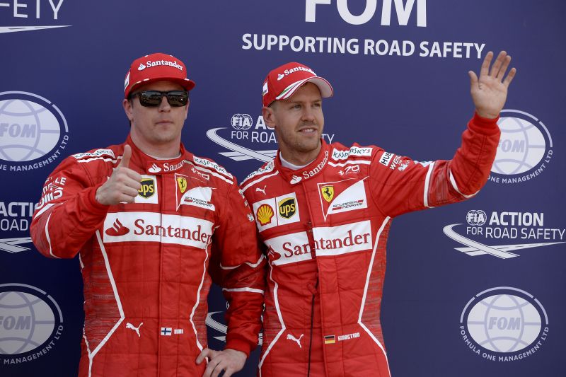 Vettel przed Raikkonenem na mecie GP Monako