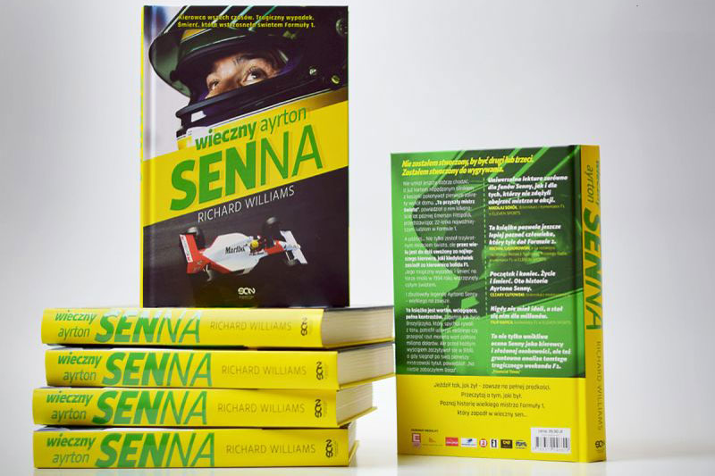 Ostatnia szansa, aby wygrać książkę "Wieczny Ayrton Senna"