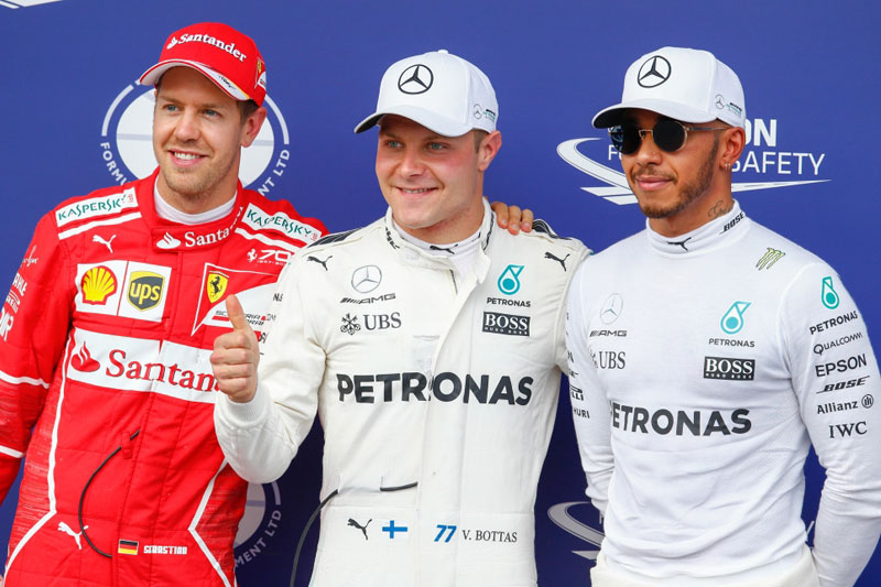 Bottas wywalczył drugie pole position w tym roku