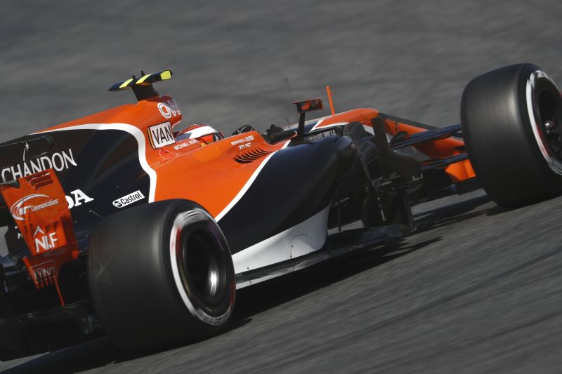 McLaren testował nowe części
