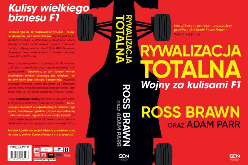 QUIZ: do wygrania książka Rywalizacja Totalna - Wojny za kulisami F1