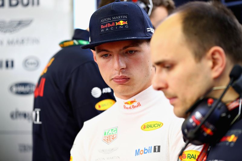 Verstappen tłumaczy wypadek nagłym wzrostem mocy na tylnej osi