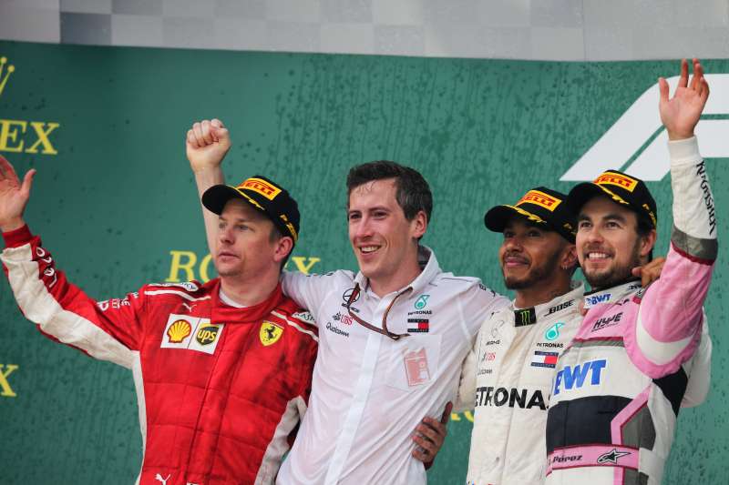 Perez po raz drugi stanął na podium w Baku