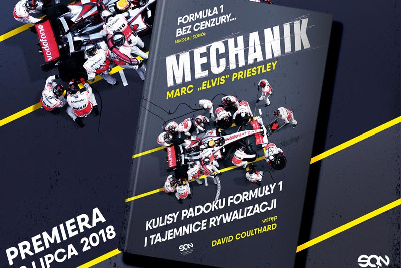 "Mechanik". Fascynująca książka o kulisach F1!