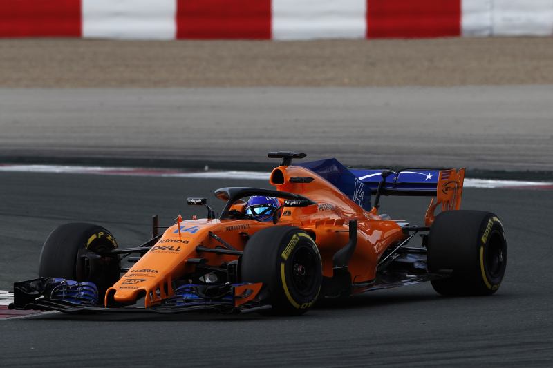 McLaren testował nowe części
