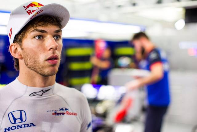 Gasly przyćmił Hartleya 
