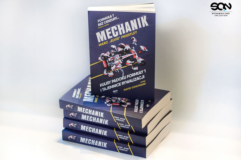 Sekrety padoku F1. "Mechanik" już w sprzedaży!