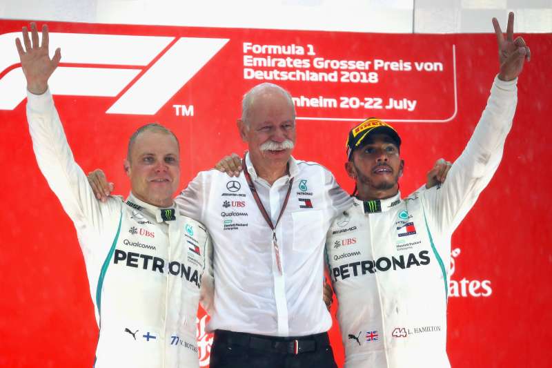 Hamilton sięgnął po niesamowite zwycięstwo na torze w Hockenheim