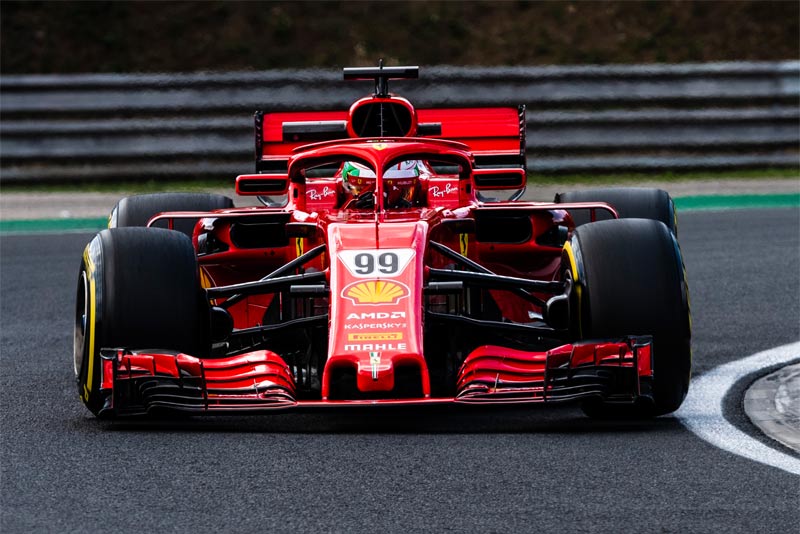 Giovinazzi poprawił nieoficjalny rekord toru Hungaroring