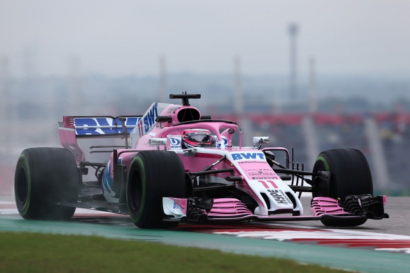 Ocon z tytułem "best of the rest", Perez z problemami	