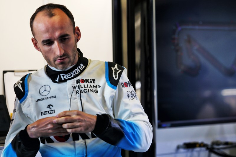 Kubica: nowe części? Nie wiem, nie pytałem