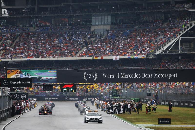 Pożar o mały włos nie przerwał transmisji F1 z Hockenheim