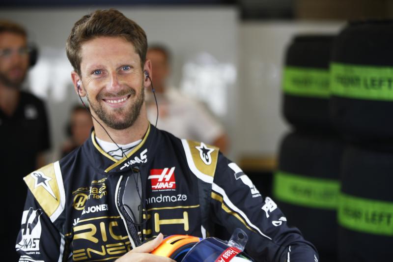 Grosjean zaskoczony tempem w drugim treningu