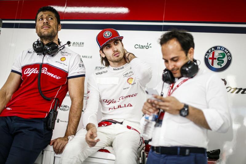 Giovinazzi musi poczuć wsparcie Ferrari