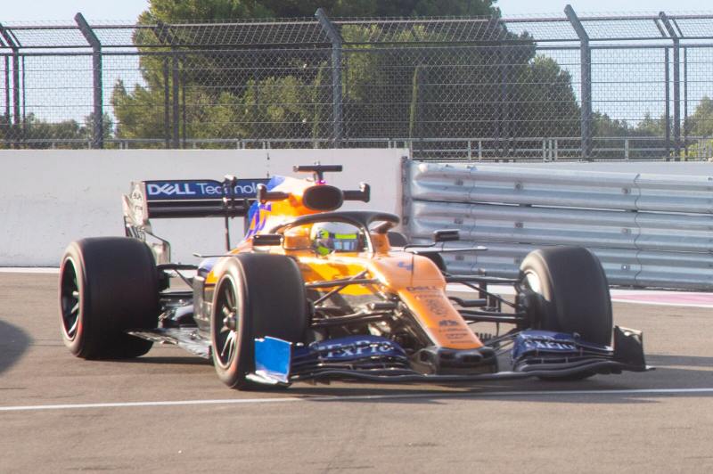 McLaren przetestował opony z 18-calowymi felgami