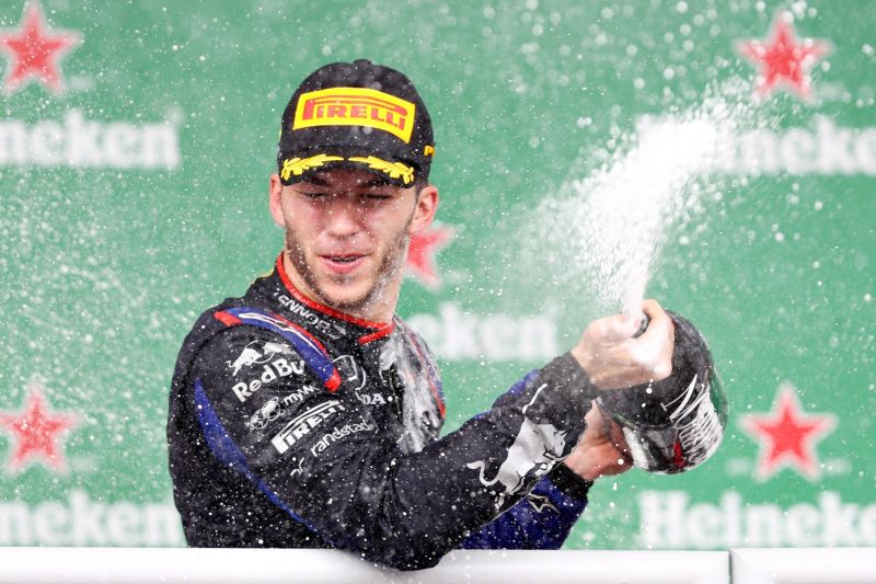 Gasly: najlepszy dzień mojego życia
