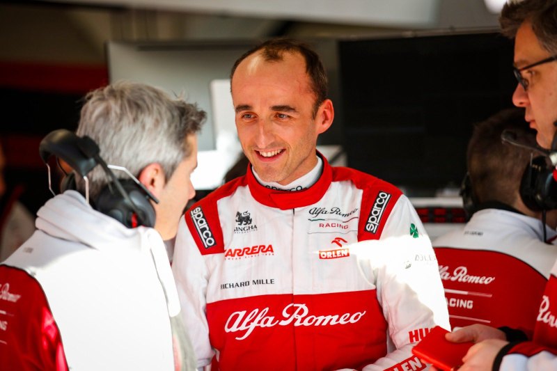 Kubica czuje się w końcu jak w domu w Alfie Romeo 