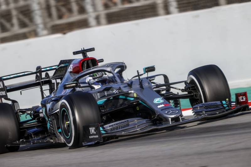 Bottas najszybszy także podczas drugiej tury testów F1