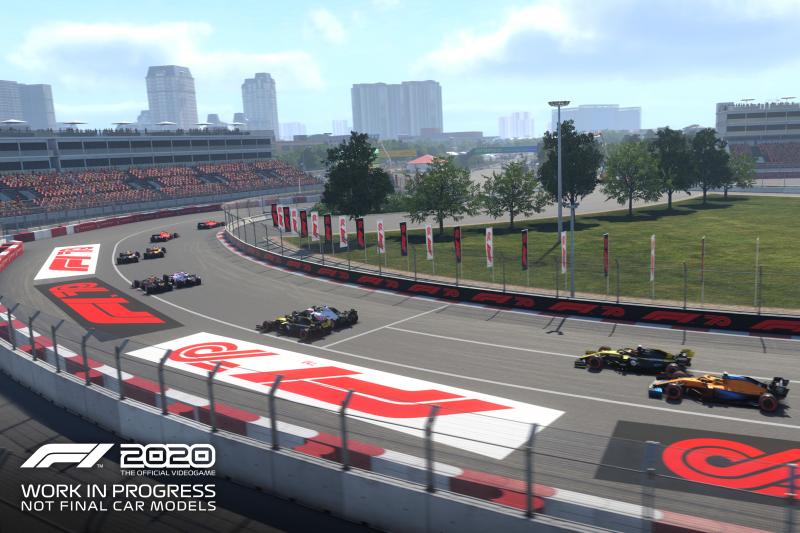 F1 2020 - przejazd po ulicznym torze w Hanoi 