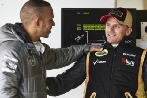 Kovalainen wspomina zakład z Hamiltonem